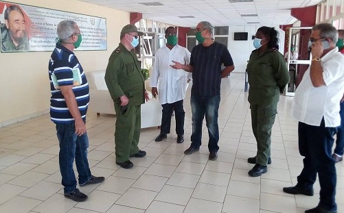 Centro de Aislamiento para enfrentar la Covid-19, en el que se instaló la Facultad Preparatoria de la Universidad de Ciencias Médicas de #SantiagodeCuba