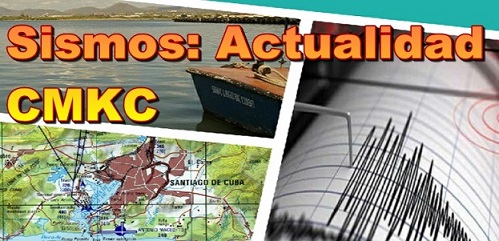 Actualidad sismológica en CMKC, Radio Revolución, desde Santiago de Cuba.