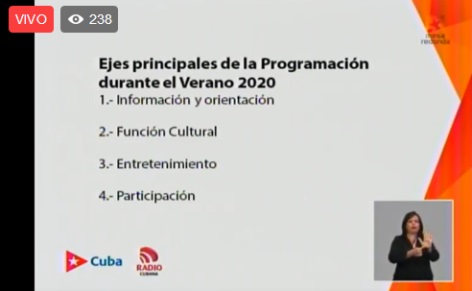 Fases de recuperación para elñ sistema nacional de la radio cubana, según dio a conocer Onelio Castillo, director nacional por el ICRT.