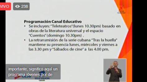 Estrategia de la Radio y la Telvisión en la etapa de recuperaci`´on post-covid-19. Detalles en la mesda redonda informativa.