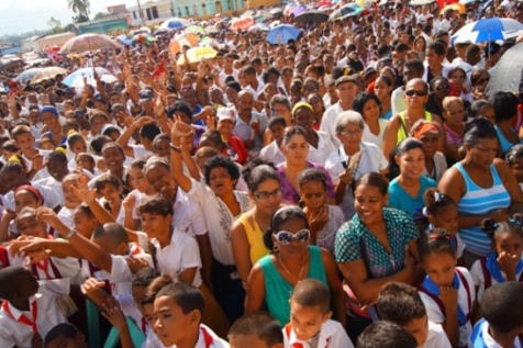 Memorias de la cabalgata por los 500 años de la fundaión de Santiago de Cuba. Foto: Santiago Romero Chang.