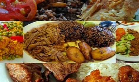 Comida criolla más presente en la gastronomía santiaguera.