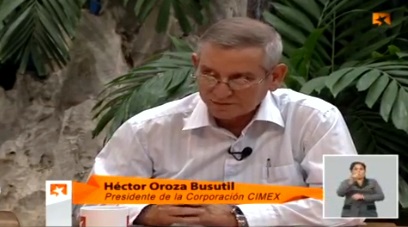 Héctor Orosa Busutil, presidente de la cadena CIMEX Cuba