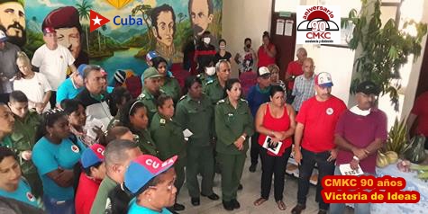 Actividades centrales en el municipio Palma Soriano por los 67 años de la gesta del Moncada. CMKC. Radio Revolución.