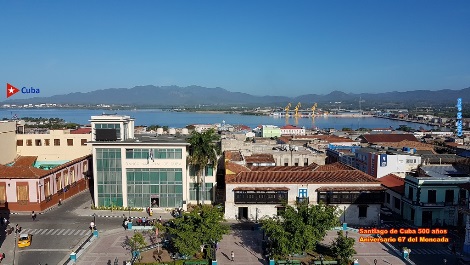 Centro histórico de la ciudad de Santiago de Cuba visto por el autor de esta serie de fotorreportajes.