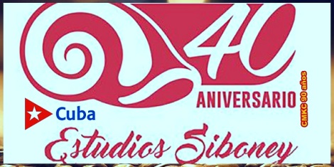 Estudios Siboney de la EGREM en el aniversario 40.