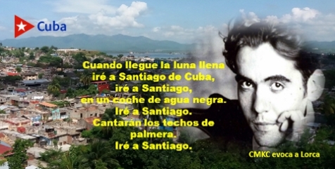 Entre muchos apogeos llegó a Santiago de Cuba, Federico García Lorca