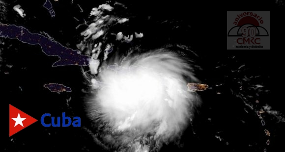 Trayectoria más definida de la tormenta tropical Laura, rumbo hacia iente cubano. CMKC, Radio Revolución.