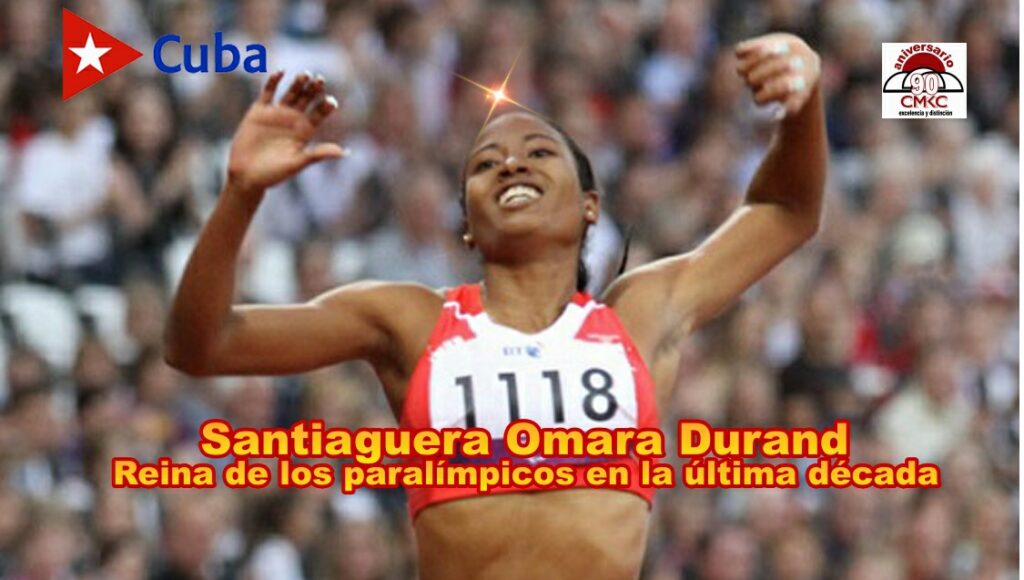 Santiaguera Omara Durand es la reina de los paralímpicos en la última década