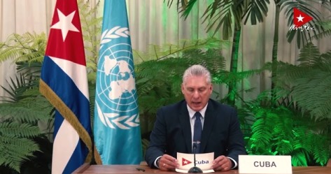 Presidente de Cuba, Miguel Díaz Canel Bermúdez